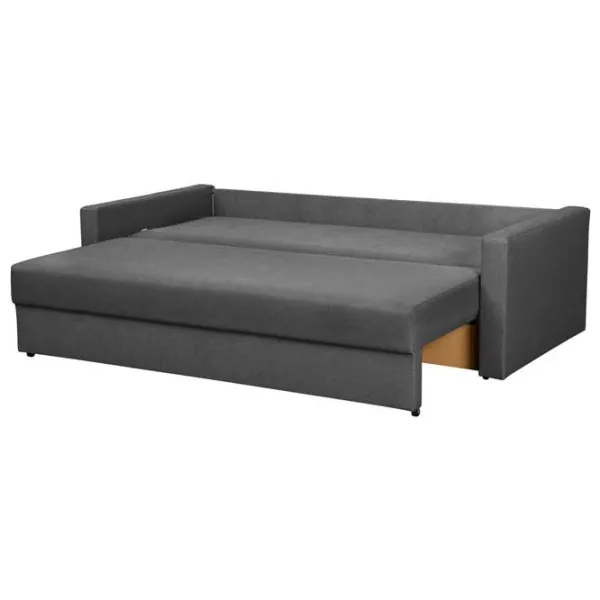 Canapea Modern Flint 2 Alaska 10 Total Eclipse/ Classic 04 (5736121) Microfibră/ Black photo 2