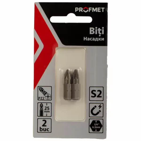 Бит Profmet 340501 Количество в наборе - 2 photo 4 Бит Profmet 340501 Количество в наборе - 2 photo 4