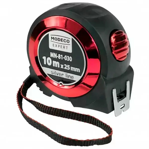 Ruletă Modeco MN-81-030 10 m/ Black photo 3