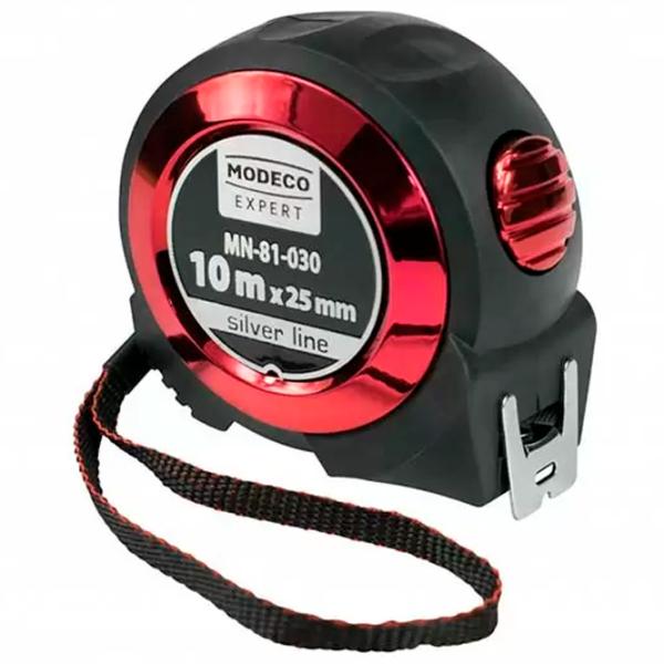Ruletă Modeco MN-81-030 10 m/ Black photo 3