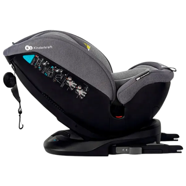 Scaun auto KinderKraft Xpedition  0 luni - 12 ani / 36 kg / Gray photo 4