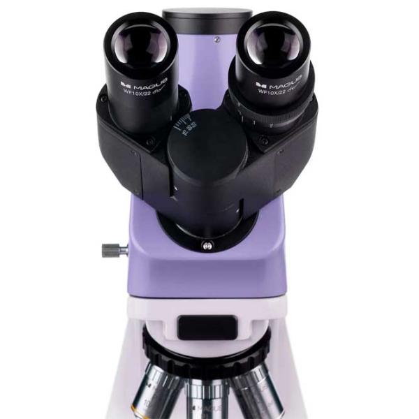 Microscop Levenhuk MAGUS Bio 250T Biological Biologic/ Purple photo 6