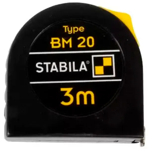 Ruletă Stabila 400S19570 3 m/ Black photo 2