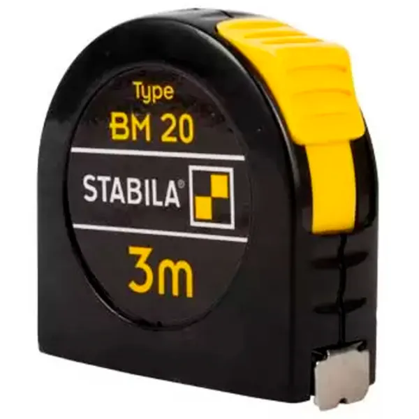 Ruletă Stabila 400S19570 3 m/ Black photo 3