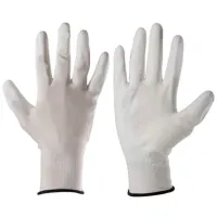 Mănuși de protecție Profmet Antistatic gloves Poliester/ White