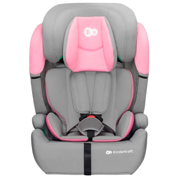 Детское автокресло KinderKraft Comfort Up 2  9 месяцев - 12 лет / 36 кг / Розовый photo 2 Детское автокресло KinderKraft Comfort Up 2  9 месяцев - 12 лет / 36 кг / Розовый photo 2