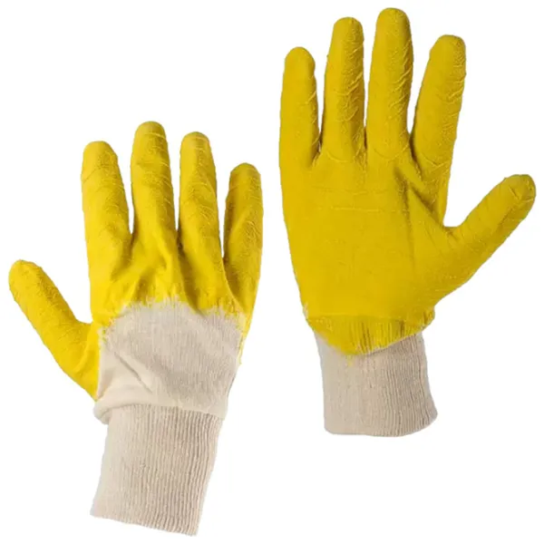 Mănuși de protecție Lider Latex gloves Cotton/ Grey photo 1 Mănuși de protecție Lider Latex gloves Cotton/ Grey photo 1