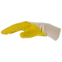 Защитные перчатки Lider Latex gloves Cotton/ Grey photo 2