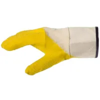 Защитные перчатки Lider Work gloves Cotton / Yelow photo 2