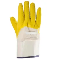 Защитные перчатки Lider Work gloves Cotton / Yelow photo 3