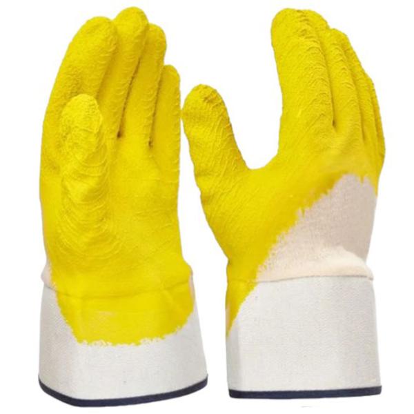 Защитные перчатки Lider Work gloves  Cotton / Yelow photo 4 Защитные перчатки Lider Work gloves  Cotton / Yelow photo 4