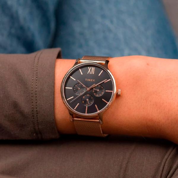 Ceas de mână pentru femei Timex TW2W19900 Cuarț/ 38 mm photo 5