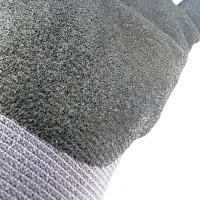 Защитные перчатки BIHUI Knitted Gloves Нитрил/ Grey photo 3