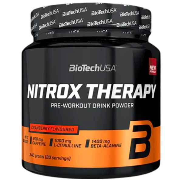 Energizant BioTechUSA Nitrox Therapy (5999076224432) 340 g photo 1