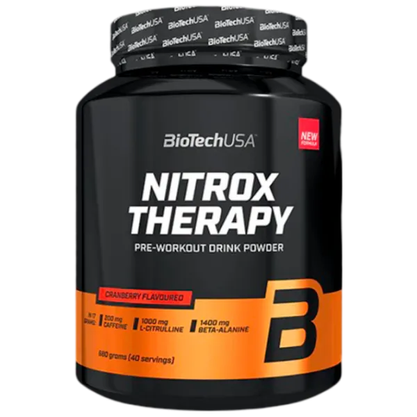 Энергетик BioTechUSA Nitrox Therapy (5999076224388) 680 г photo 1 Энергетик BioTechUSA Nitrox Therapy (5999076224388) 680 г photo 1