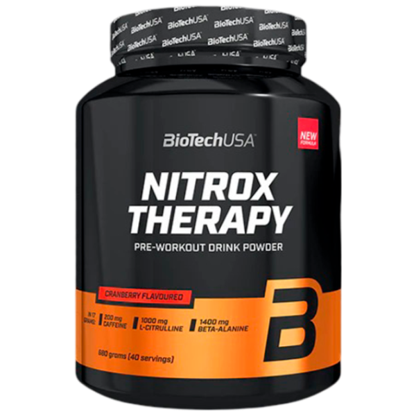 Энергетик BioTechUSA Nitrox Therapy (5999076224388) 680 г photo 1 Энергетик BioTechUSA Nitrox Therapy (5999076224388) 680 г photo 1
