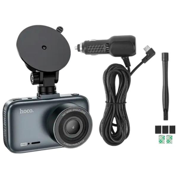 Cameră Auto Hoco DV5 Driving Recorder with Display CMOS/ Gray photo 6