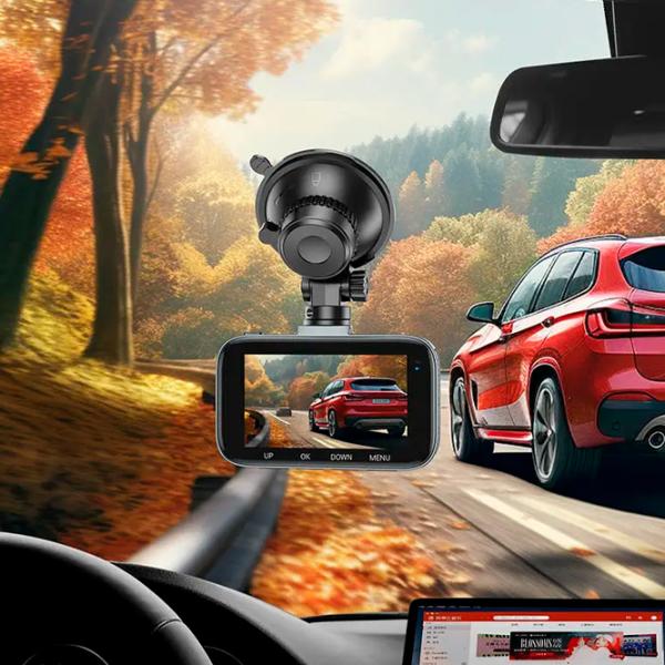Cameră Auto Hoco DV5 Driving Recorder with Display CMOS/ Gray photo 8