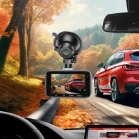 Видеорегистратор Hoco DV5 Driving Recorder with Display CMOS/ Серый photo 8