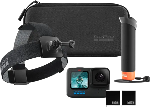 Cameră action GoPro Hero 12 + Accessories Bundle 27 MP / 1720 mAh / Black photo 3