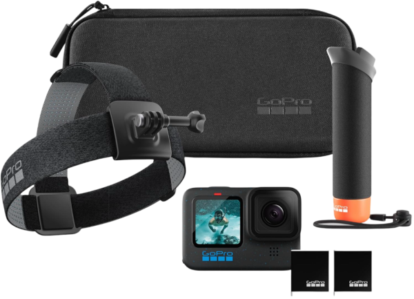 Cameră action GoPro Hero 12 + Accessories Bundle 27 MP / 1720 mAh / Black photo 3