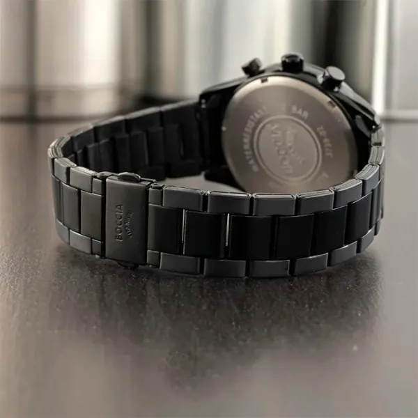 Ceas de mână pentru bărbați Boccia 3739-02 Cuarț/ 42 mm photo 4