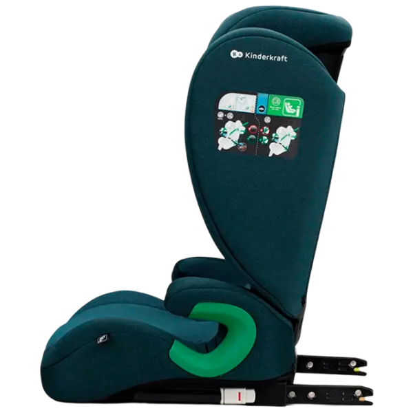 Детское автокресло KinderKraft Junior Fix 2 3 года - 12 лет/ 36 кг/ Blue photo 3 Детское автокресло KinderKraft Junior Fix 2 3 года - 12 лет/ 36 кг/ Blue photo 3