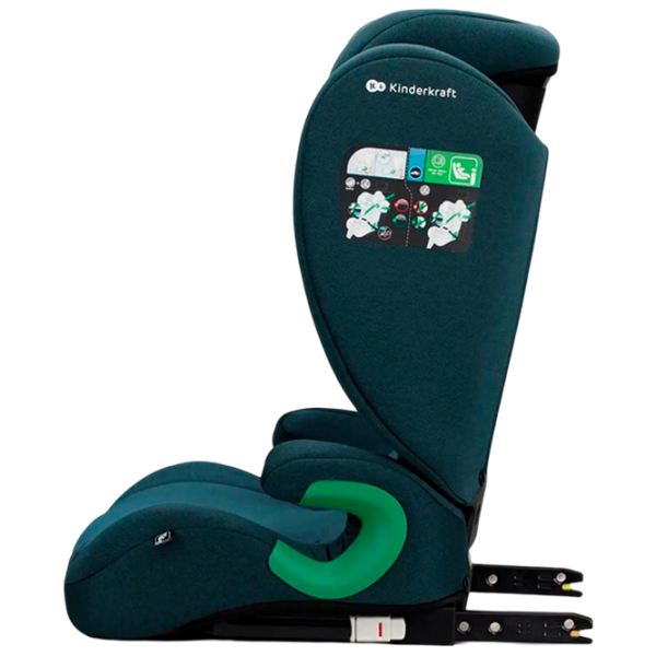 Детское автокресло KinderKraft Junior Fix 2 3 года - 12 лет/ 36 кг/ Blue photo 3 Детское автокресло KinderKraft Junior Fix 2 3 года - 12 лет/ 36 кг/ Blue photo 3