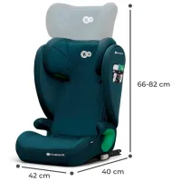 Scaun auto KinderKraft Junior Fix 2 3 ani - 12 ani/ 36 kg/ Blue photo 5