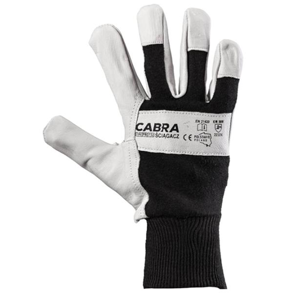 Mănuși de protecție Cabra SCIAGACZ Piele/ Black photo 1