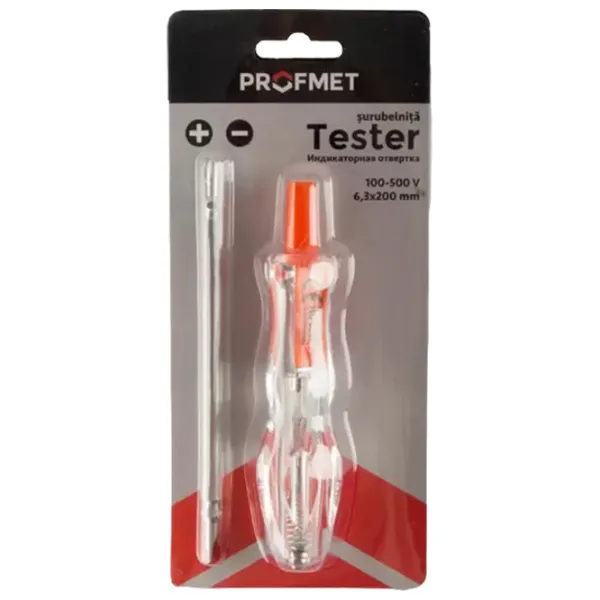 Indicator de tensiune Profmet 301240 200 mm/ 6.3 mm photo 1