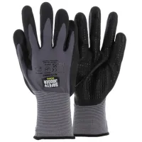 Mănuși de protecție SAFETY JOGGER SJMALLFLEXDOT10 Poliester/ Grey