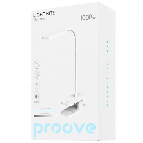 Настольная лампа Proove Light Bite White photo 5 Настольная лампа Proove Light Bite White photo 5
