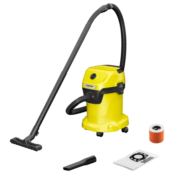 Aspirator industrial KARCHER WD 3 V-17/4/20  / Yellow photo 1