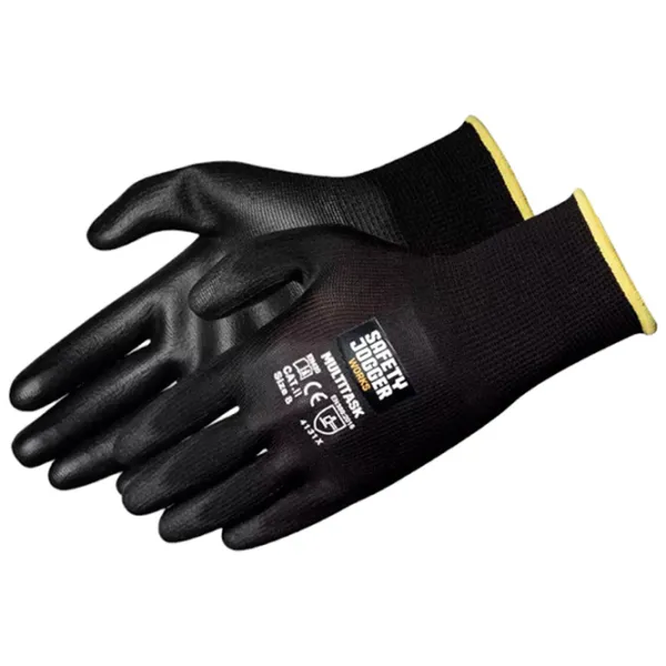 Mănuși de protecție SAFETY JOGGER SJMSUPERPRO Poliester/ Black photo 1