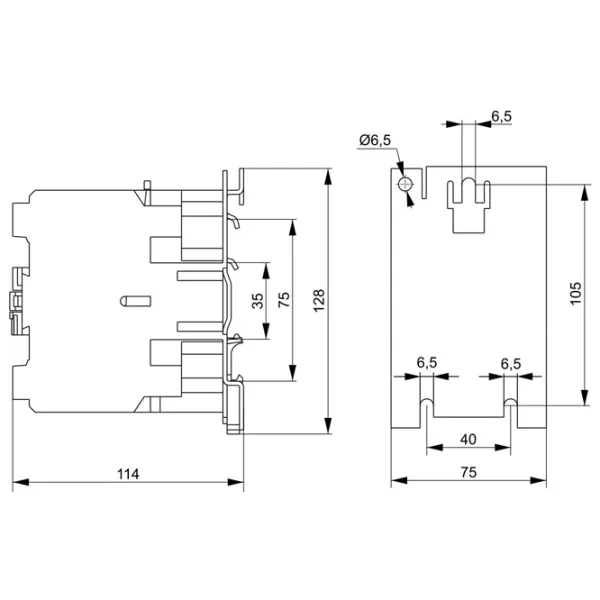 Контактор IEK KKME41-095-230-11 95 A/ 230 В photo 3