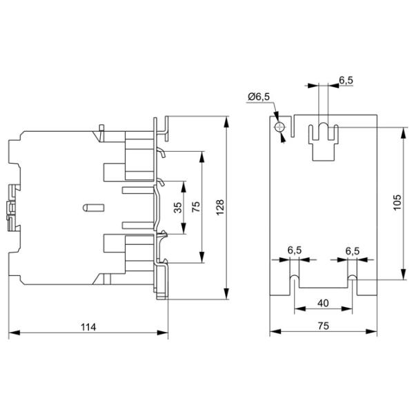 Контактор IEK KKME41-095-230-11 95 A/ 230 В photo 3