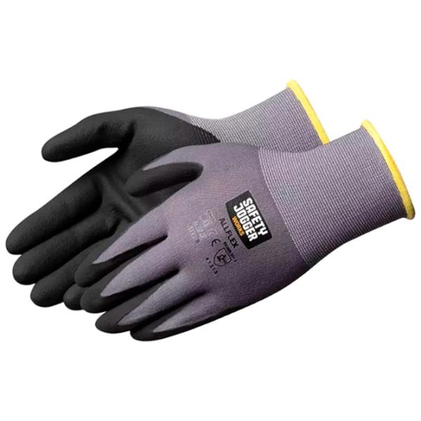 Mănuși de protecție SAFETY JOGGER ALLFLEX Poliester/ Black photo 1