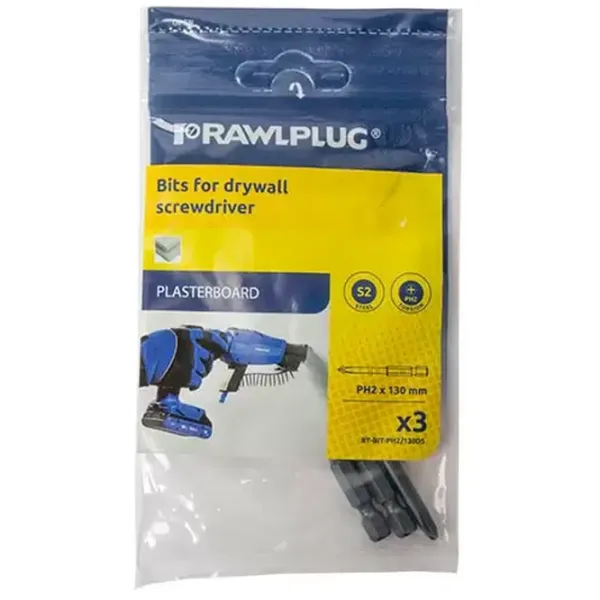Bit Rawlplug 158401 Cantitatea în set - 3 photo 3