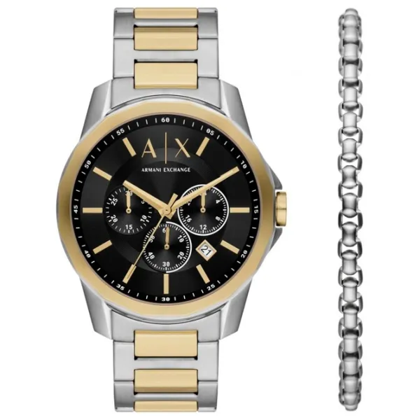 Ceas de mână pentru bărbați Armani Exchange AX7148SET Cuarț/ 44 mm photo 1