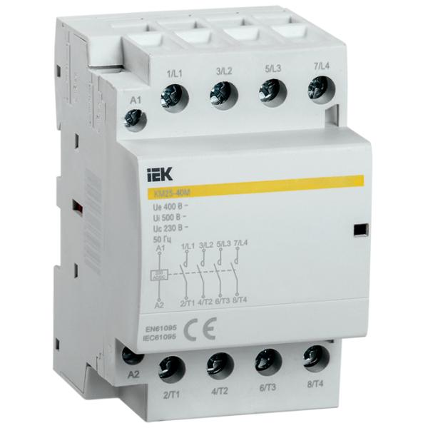 Contactor IEK MKK21-63-40 25 A/ 230 V photo 1
