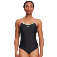 Costum de baie pentru femei Zoggs Cannon Strike Back 38/ Black