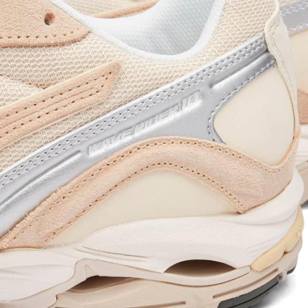 Кроссовки для мужчин Mizuno Wave Rider 10 Premium 40.5/ Бежевый photo 6