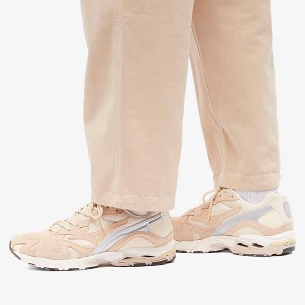 Кроссовки для мужчин Mizuno Wave Rider 10 Premium 38/ Бежевый photo 5