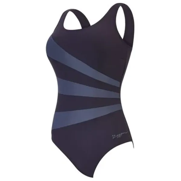 Costum de baie pentru femei Zoggs Sandon scoopback 40/ Black photo 1