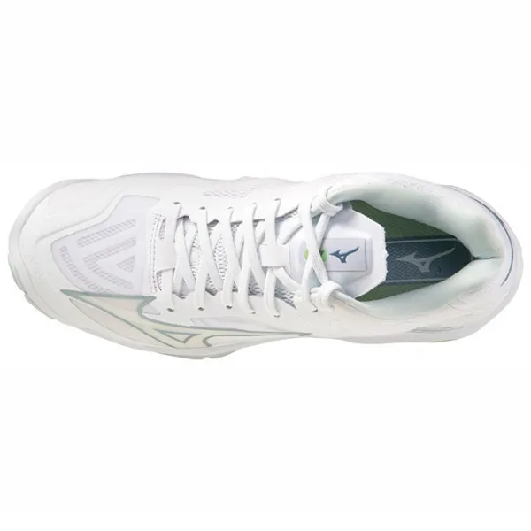 Adidași pentru femei Mizuno Wave Lightning Z7 Mid Primăvară/ White photo 2