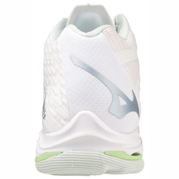 Adidași pentru femei Mizuno Wave Lightning Z7 Mid Primăvară/ White photo 4