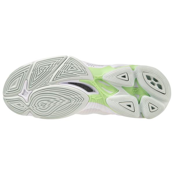 Adidași pentru femei Mizuno Wave Lightning Z7 Mid Primăvară/ White photo 5