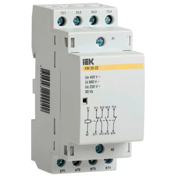 Контактор IEK MKK20-25-22 20 A/ 400 В photo 1