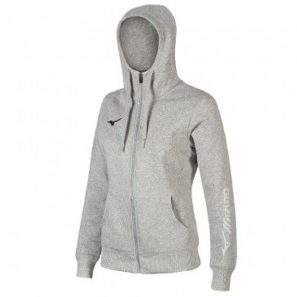 Толстовка для мальчиков Mizuno Terry FZ Jr Серый photo 1 Толстовка для мальчиков Mizuno Terry FZ Jr Серый photo 1